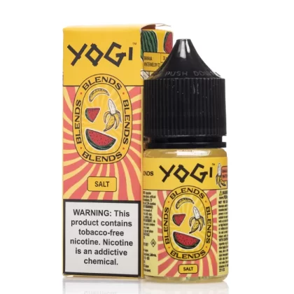 Yogi Blends Salt Banana Watermelon Ice eJuice - Vape Product, Vape Product (4A1846)