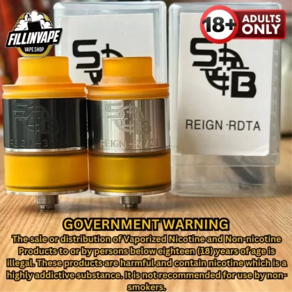 SOB Reign RDTA 1:1 atomizer 24mm - Ultem
