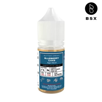 Glas BSX Salt Blueberry Cake eJuice - Vape Product; Vape Product, Vape Product