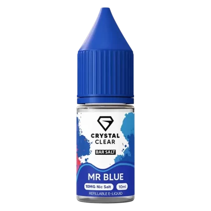 Crystal Clear Mr Blue Nic Salt 10ml