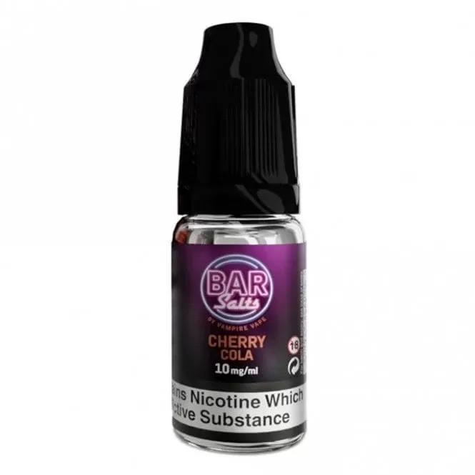 Vampire Vape Bar Salts Cherry Cola Nic Salt E Liquid – Bar Salts Series (10ml)