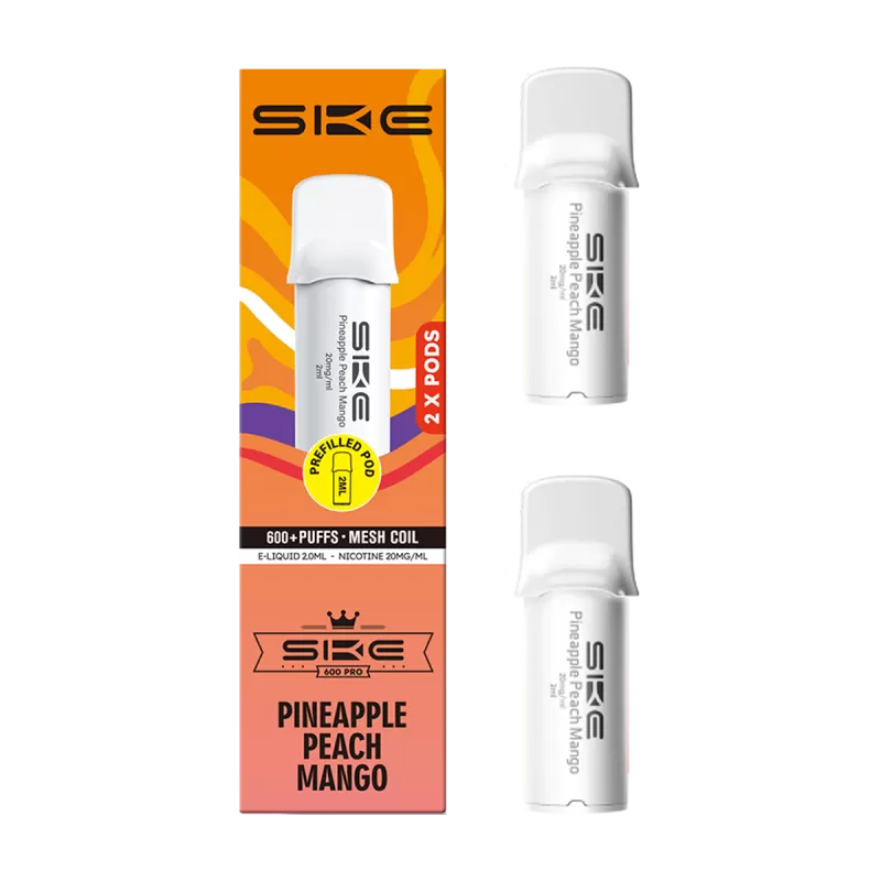 Pineapple Peach Mango SKE 600 Pro Pods - 10mg - Vape Product (2A67EC)