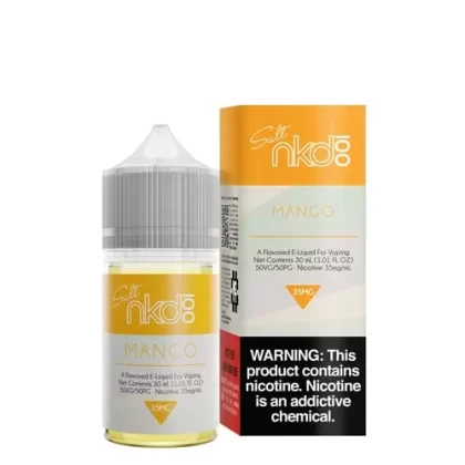 NKD 100 Salt Original Mango 30ml Nic Salt Vape Juice (Previously Amazing Mango) - Eightvape