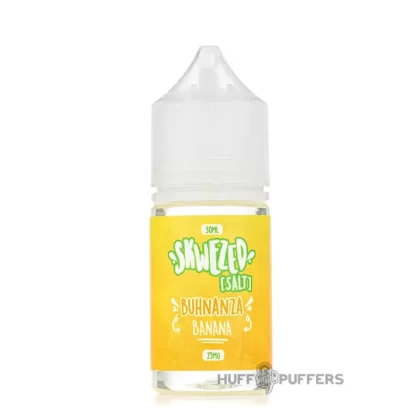 Skwezed Salt – Banana (Buhnanza) 30mL - Nicotine Strength#25mg>50mg