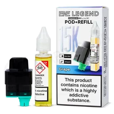 Grape Elux ENE Legend 15K Refill Pod