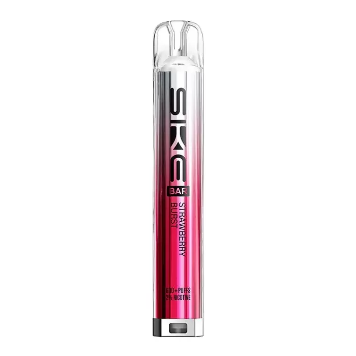 Strawberry Burst Crystal Prefilled Kits – Rechargeable, Pod Kits – 1, 5 or 10 Packs