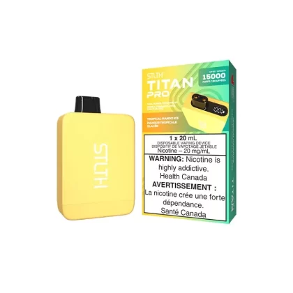 Stlth Titan Pro Disposable Vape – 15K Puffs – Tropical Mango Ice
