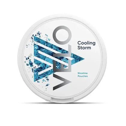 Velo Nicotine Pouches – Cooling Storm - Strength#Slim 10mg (9ED904)