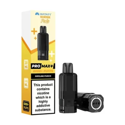 Hayati Pro Max Plus 6000 Prefilled Pod Pipeline Punch - Nicotine Strength#20mg (D8765A)