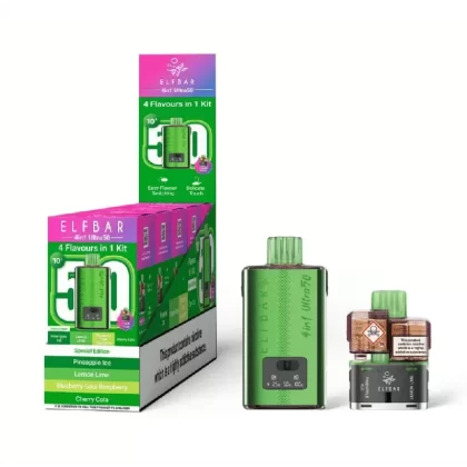 Elf Bar 4in1 Ultra 50 Prefilled Pod Kit Special Edition - Strength#20mg (05C8C3)