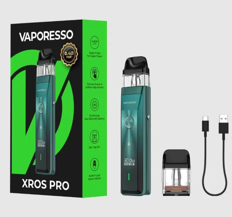 Vaporesso XROS Pro Pod System β Best Vape Kits UAE - Black, Blue