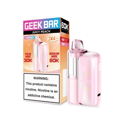 Juicy Peach Geek Bar Mate Kit 60K