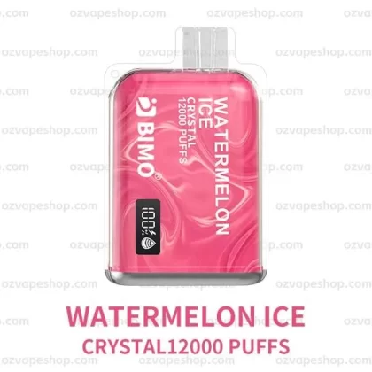 BIMO Crystal 12k Puffs- Watermelon Ice - Vape Store