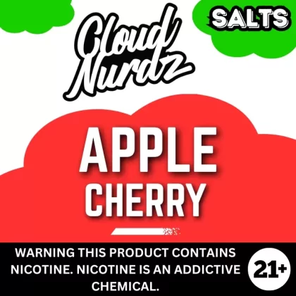 Cherry Apple by Cloud Nurdz Premium Salt E-Liquid 30ML