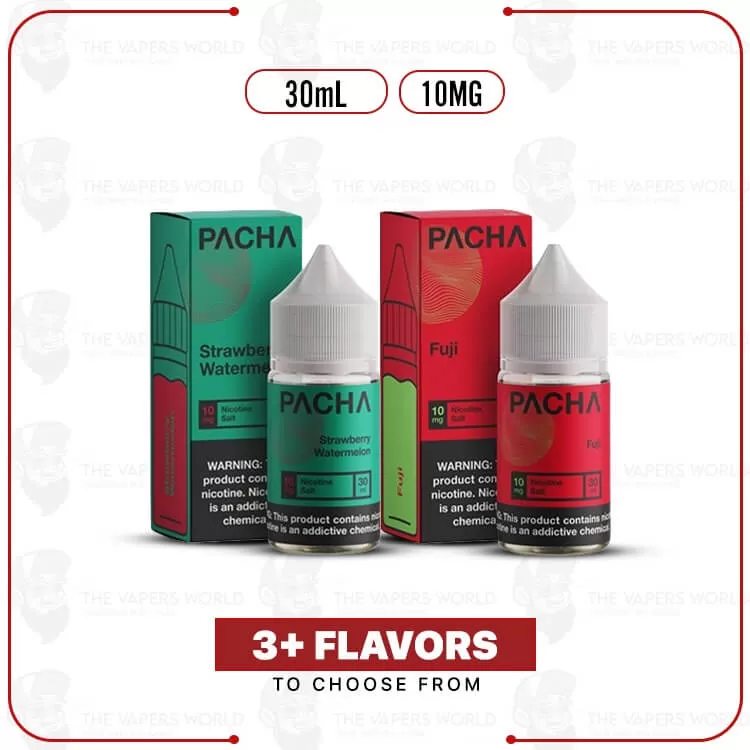 Pacha Salts Synthetic Nicotine E-Juice 30ml β 10MG - Thevapersworld
