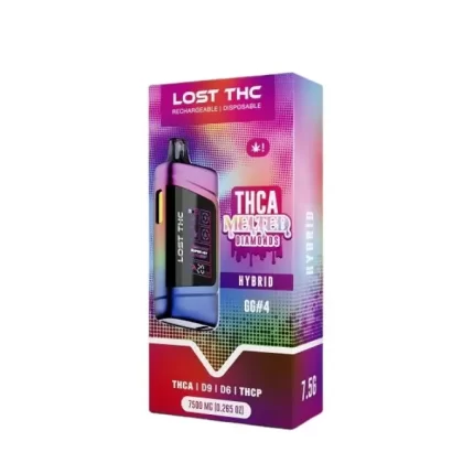 Lost THC THCa Melted Diamond Disposable 7.5g by Lost Mary
