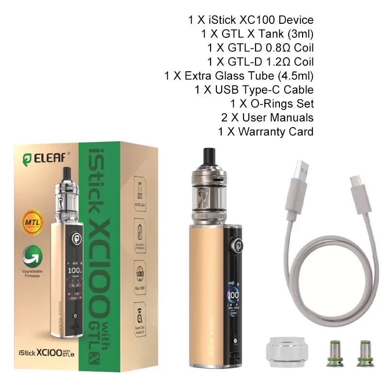 Eleaf iStick XC100 Kit with GTL X Tank 3ml - Image 3