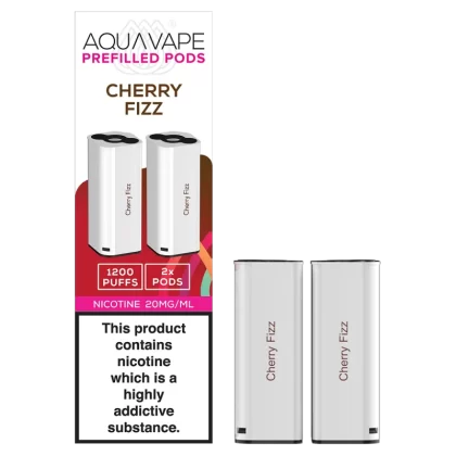Cherry Fizz Aquavape 2in1 Pods - 20mg - Vape Product (49EEA4)