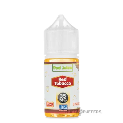 Pod Juice – Red Tobacco 30mL - Vape Product, Vape Product