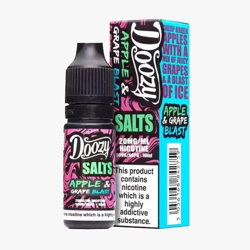 Doozy Salts Nicotine Salt E-Liquids - Box of 10 - Caramel Tobacco / 10mg - Image 2