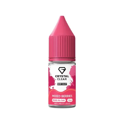Crystal Clear Bar Salts Mixed Berries Nic Salt Vape Juice - 20mg