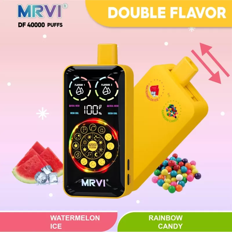 MRVI DF 40000 Puffs | double option, 40ml capacity disposable vape bulk wholesale - Aiviouvapes - Image 2