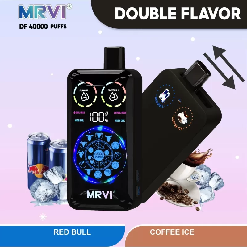 MRVI DF 40000 Puffs | double option, 40ml capacity disposable vape bulk wholesale - Aiviouvapes - Image 3