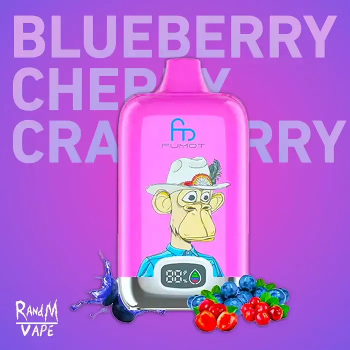 FUMOT Blueberry Cherry Cranberry RandM Tornado 12000 Disposable Vape kaufen deutschland preis