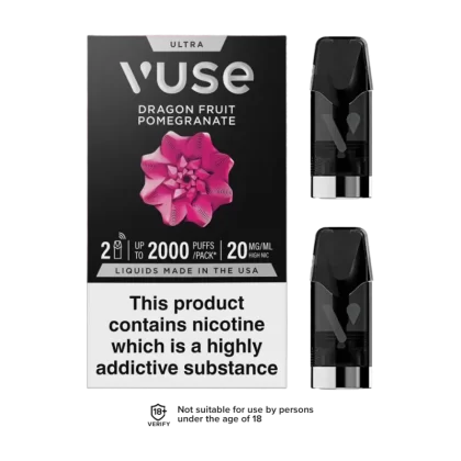 Dragon Fruit & Pomegranate Vuse Ultra Smart Pod - Ecigwizard