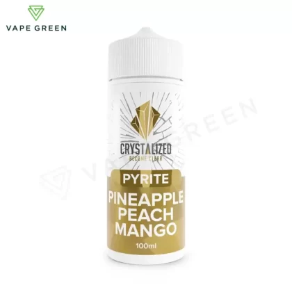 Pyrite – Pineapple Peach Mango Shortfill E-Liquid by Crystalized 100ml