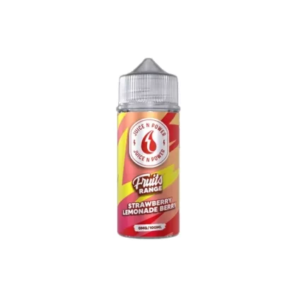 JNP Strawberries Lemon Berries 100ml Shortfill E Liquid - Strength#0mg