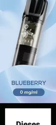 Elfbar Elfa Pro Blueberry 2ml Pods 0mg