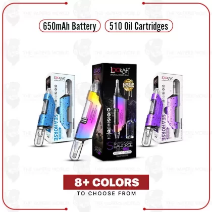 Lookah Seahorse Pro Plus Kit - Black, Blue (AA93E0)