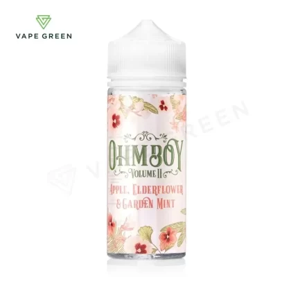 Apple, Elderflower & Garden Mint E-Liquid by Ohm Boy Volume II 100ml