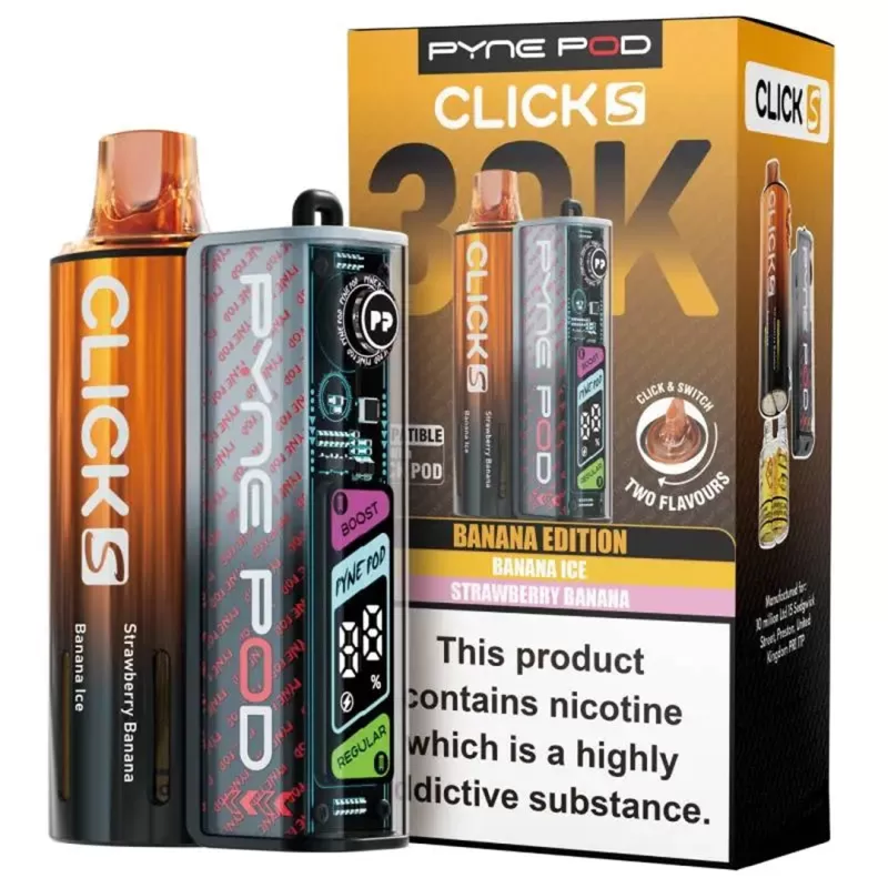 Pyne Pod Click S 30K Prefilled Vape Kit - Red Edition - Image 3
