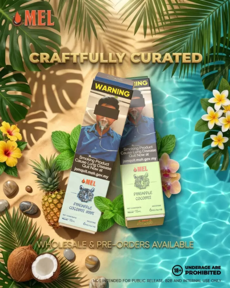 Jade Tiger & Jade Ice 15ml Freebase & Saltnic Akta Registered - Vapeandgo Com My - Image 2