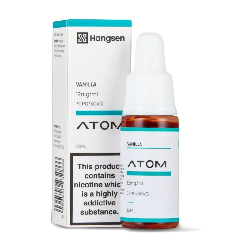 Vanilla E-Liquid Atom Series by Hangsen (10ml) - 3mg