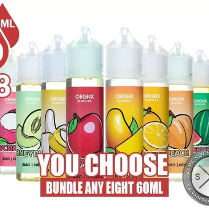 ORGNX Bundle 8x60ml (480ml)