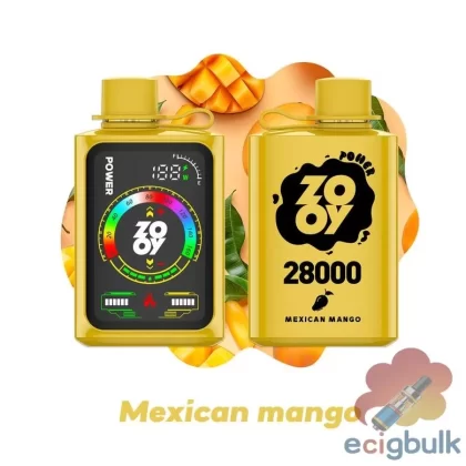 Zooy Power 28000 Disposable Vape – 28K Puffs, 32mL E-Liquid & Dual Mesh Coil