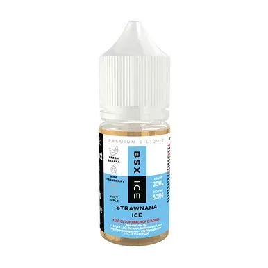 Strawnana Ice by Glas BSX Salts TFN 30mL - Nicotine Level#30mg>50mg