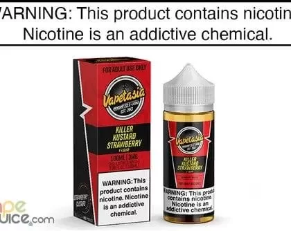 STRAWBERRY KILLER KUSTARD BY VAPETASIA 60ML/100ML - Vapejuice
