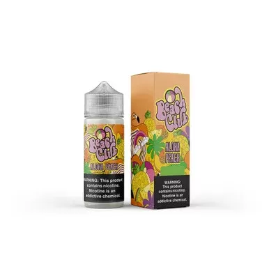 Aloha Peach by Beach Club E-Liquid 100mL (Freebase) - Nicotine Level#0mg>3mg>6mg>12mg