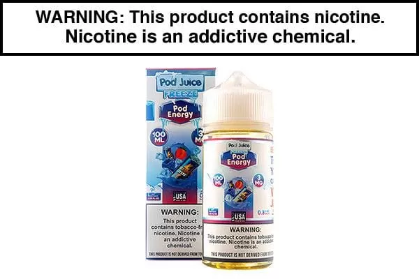POD ENERGY FREEZE BY POD JUICE 100ML - Vapejuice