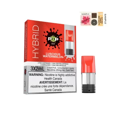 POP HITS HYBRID PODS – LUSCIOUS WATERMELON