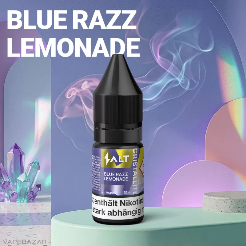 Salt Cristallite Liquid – Blue Razz Lemonade - Vapebazar - Image 2