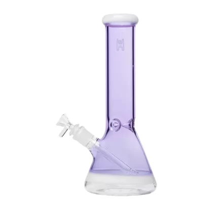 Human Grade | 12 Inch Beaker - Color#Clear>Smoke>Light Blue>Lavender