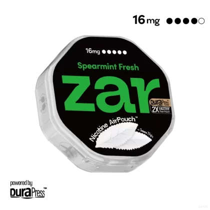 zar Spearmint Fresh 16mg - Pack#1 pack>5 pack>10 pack>20 pack