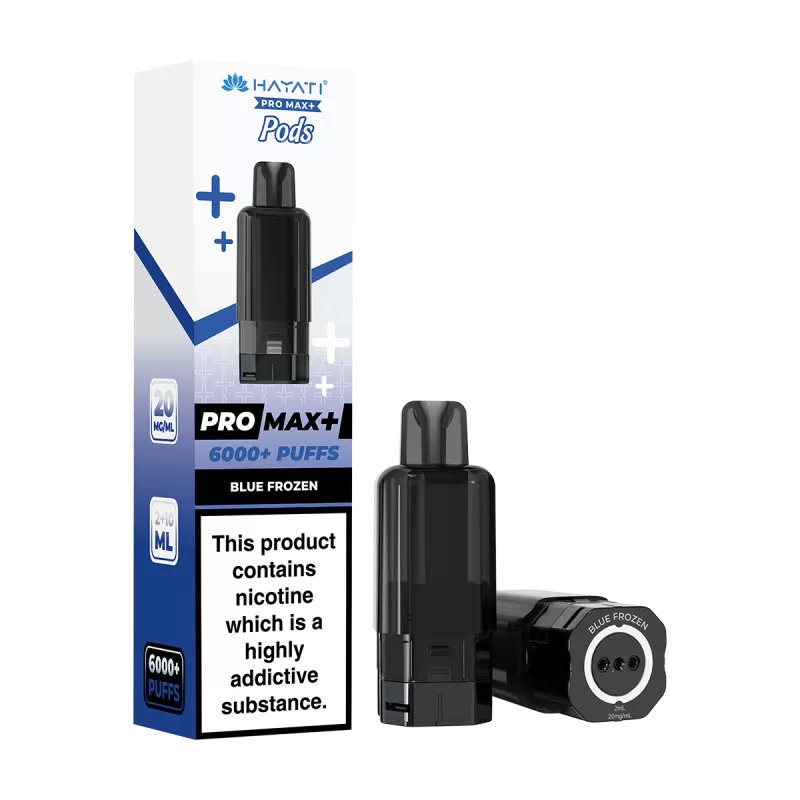 Blue Frozen Hayati Pro Max+ Refill Pack - 20mg - Vape Product