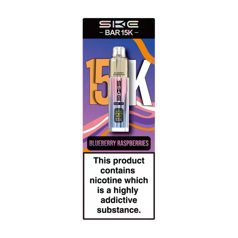 SKE Bar 15K Prefilled Pod Kit - Mr Blue - Image 3