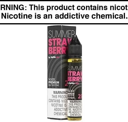 SUMMER STRAWBERRY BY VGOD SALT 30ML - Vapejuice